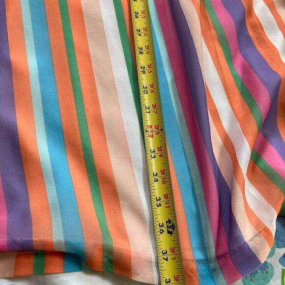 ModCloth Sherbet Stripe Halter Dress - Picture 9 of 12